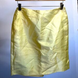 Anne Klein silk/cotton skirt